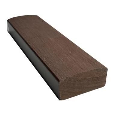 Лавочный брус Ecodecking Некст полнотелый брашированный 70х35 шоколад купить в Кингисеппе