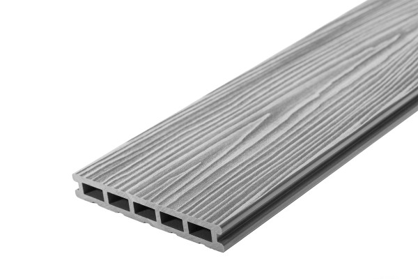 Террасная доска из ДПК RusDecking Unodeck Mogano - Серый купить в Кингисеппе