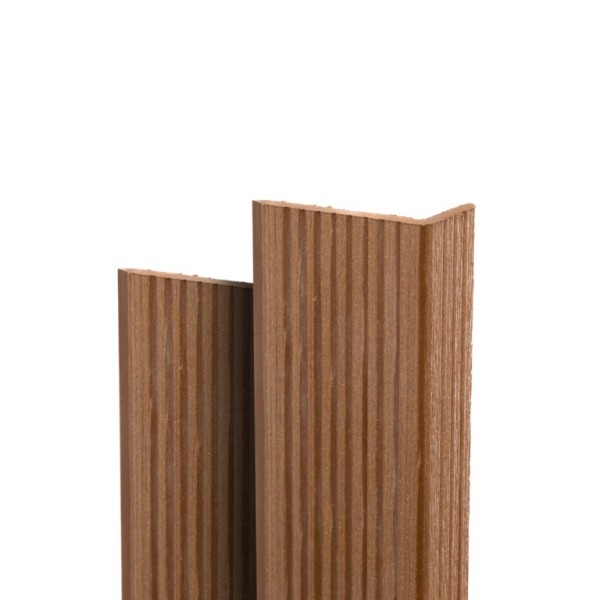 Угол торцевой Ecodecking Техно 70х35x3000 Бронза купить в Кингисеппе