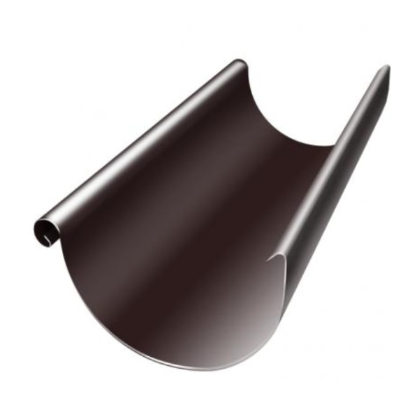 Водосток Grand Line 125x90 – Желоб 3м RAL 8017 купить в Кингисеппе