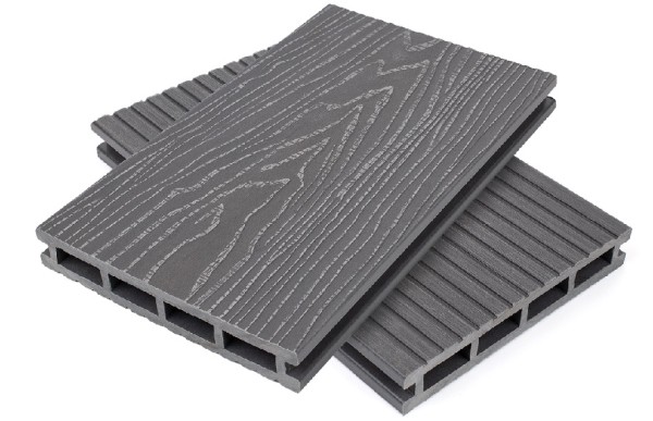 Террасная доская ДПК NanoWood Nature 3D пустотелая Серый купить в Кингисеппе