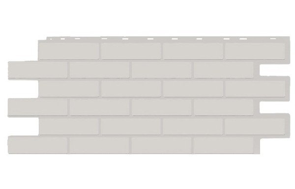 Фасадная панель T-Siding Кирпич Модерн Эко Уайт купить в Кингисеппе