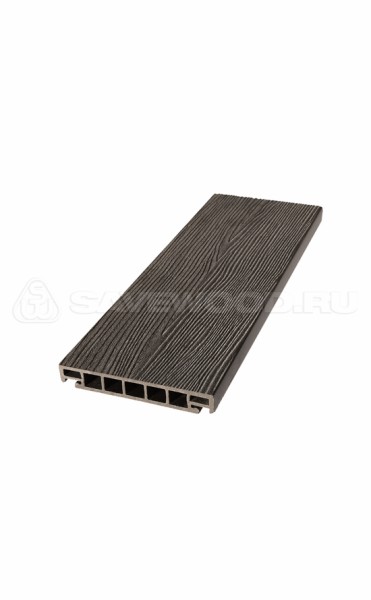 Террасная доска из ДПК SW Salix (S) (R) темно-коричневый купить в Кингисеппе