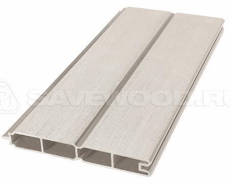 Заборный профиль из ДПК Savewood SW Agger матовый бежевый купить в Кингисеппе