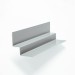 Профиль внутренний угол алюминиевый (матовый) 3м купить в Кингисеппе