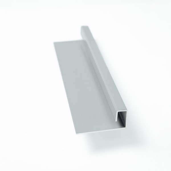 Профиль J завершающий алюминиевый (матовый) 3м купить в Кингисеппе